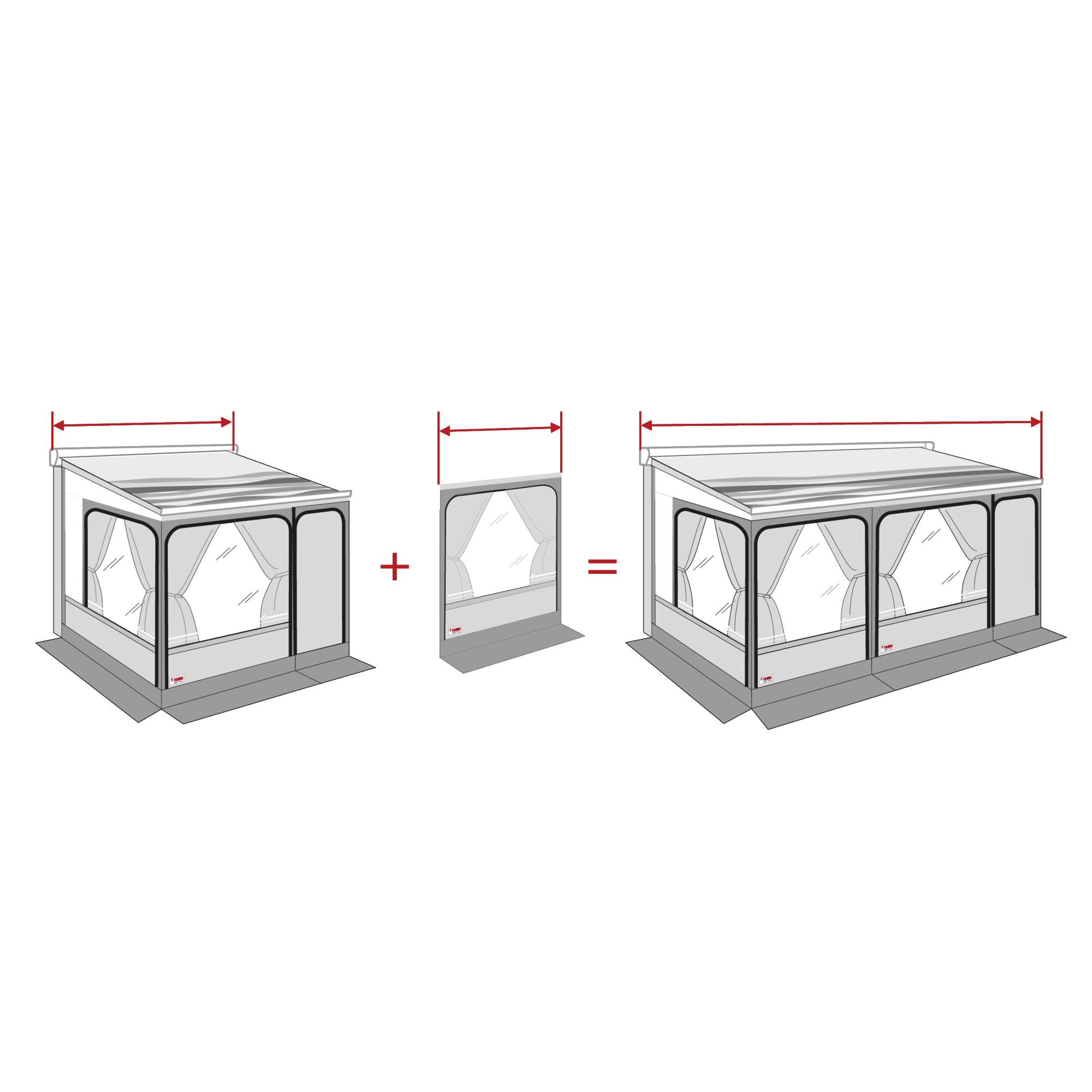 Product image 3 of the product “Privacy Room Frontpanele 130 – Frontwanderweiterung ”