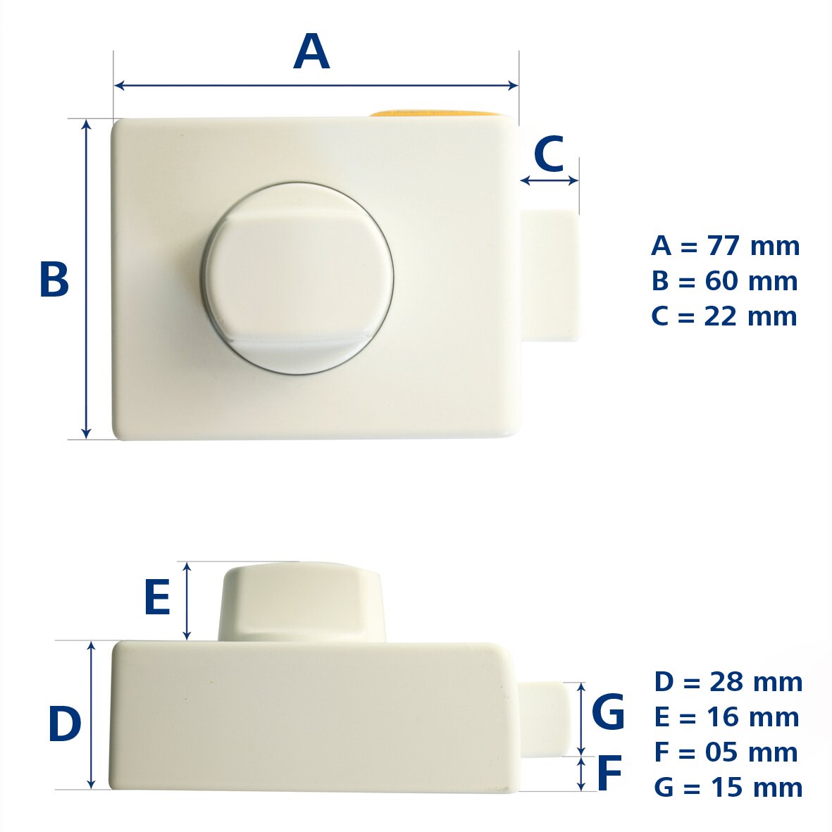 Product image 3 of the product “HEOSafe® Zusatzschloss Universal, 1 1”