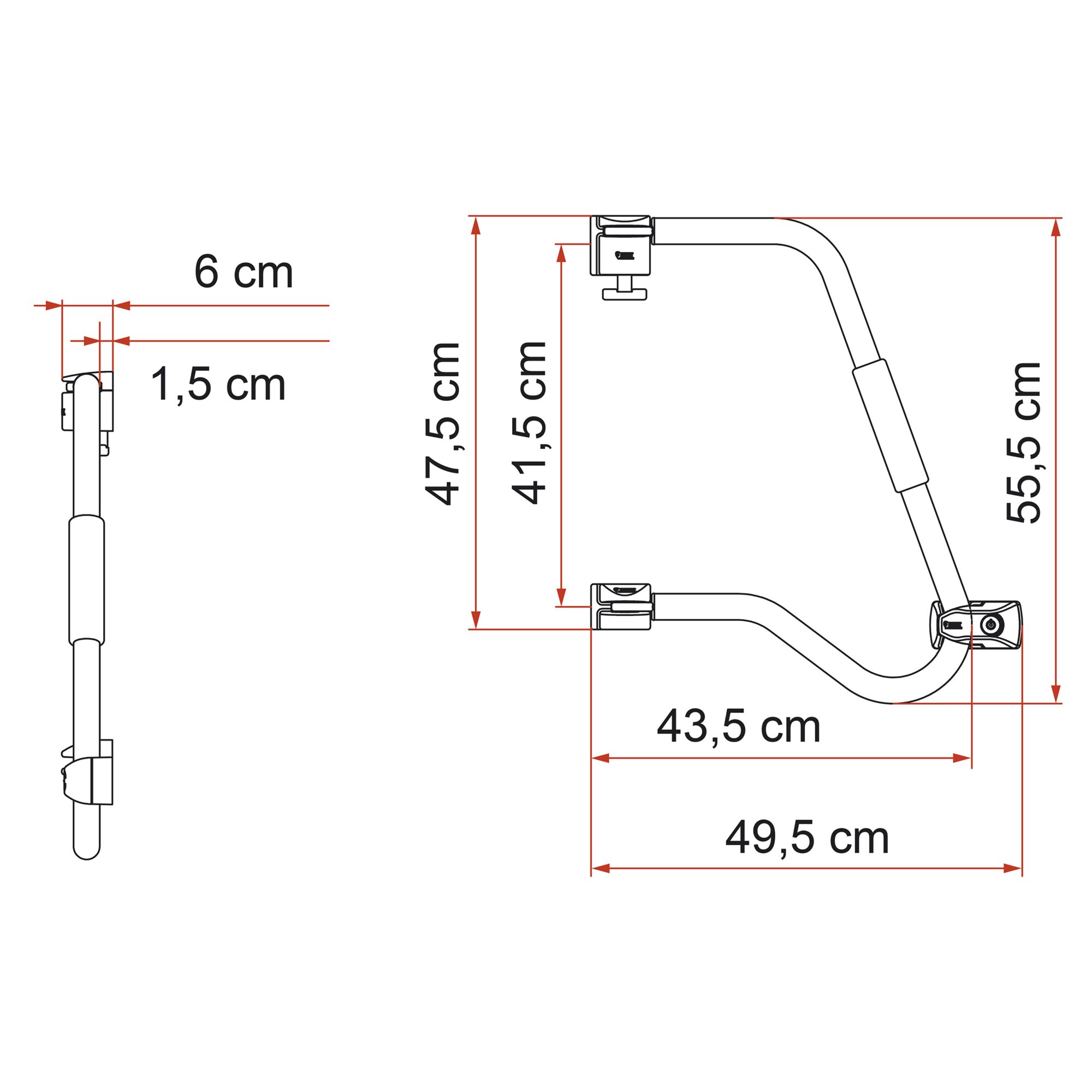 Artikelbild 3 des Artikels “Security Bügel und Einstiegshilfe 46 Pro “