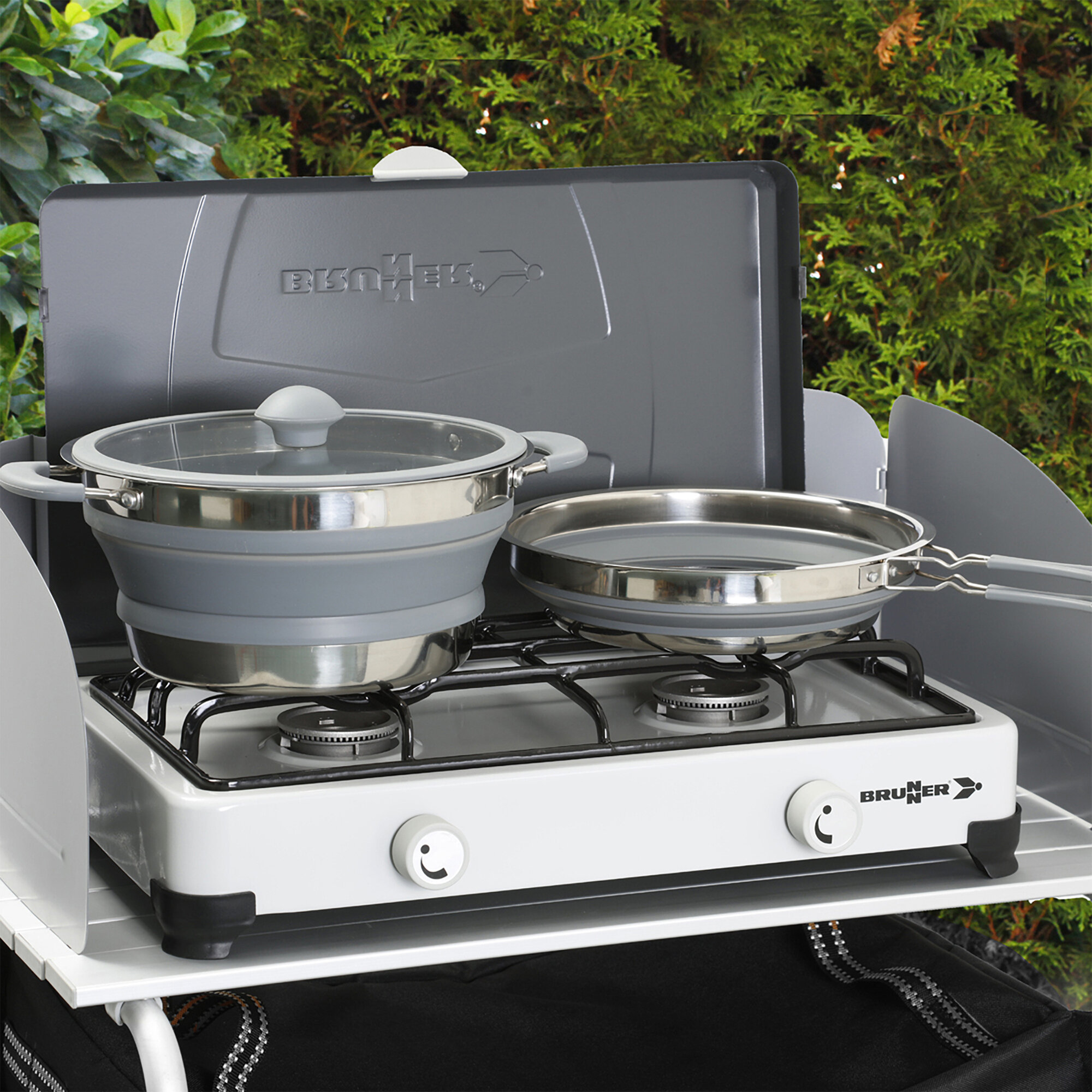 Artikelbild 3 des Artikels “Faltbares Topfset Volcano Pasta Al Volo, ø 24 cm “