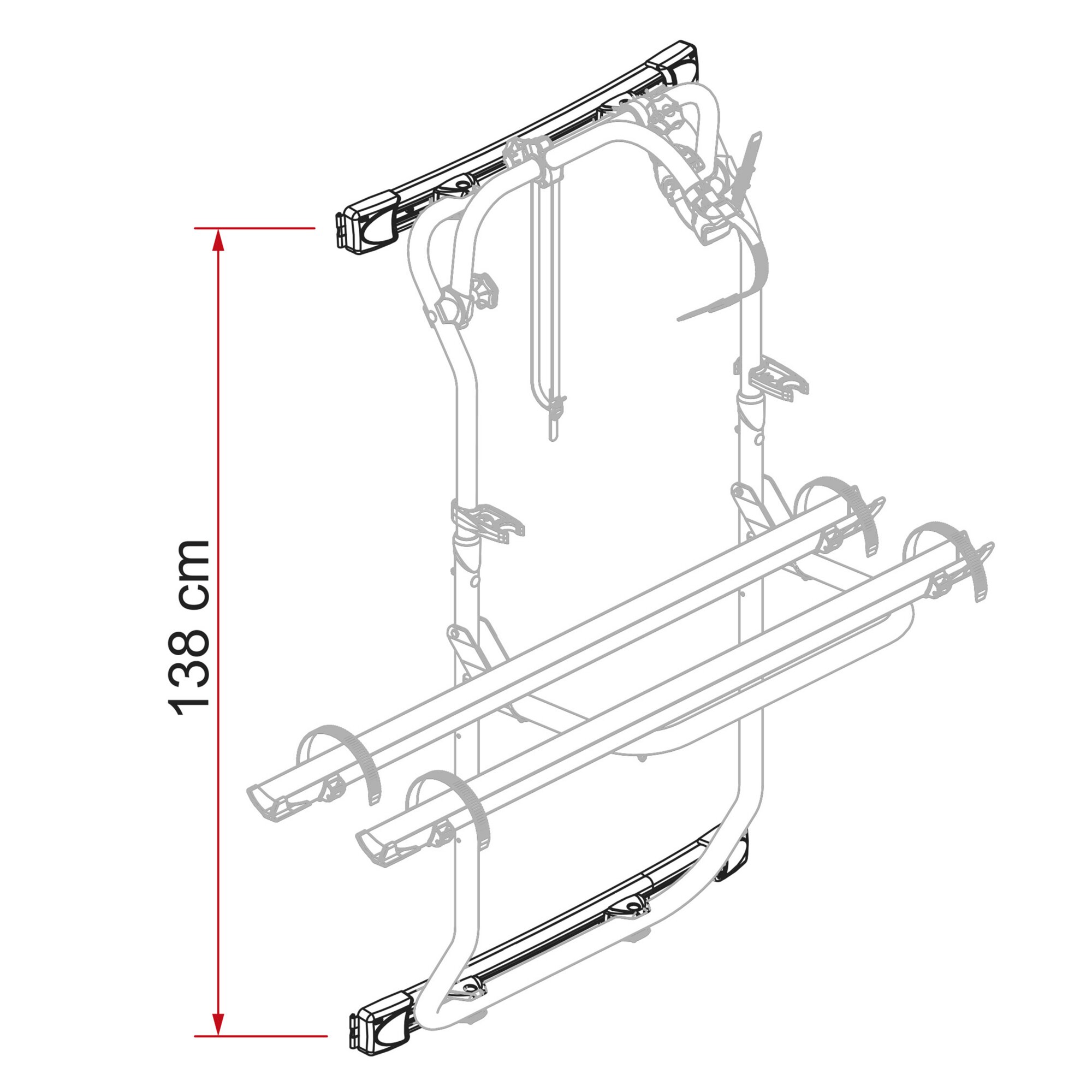Artikelbild 4 des Artikels “Kit Bar Carry-Bike DJ für VW Crafter Gen. 2 “