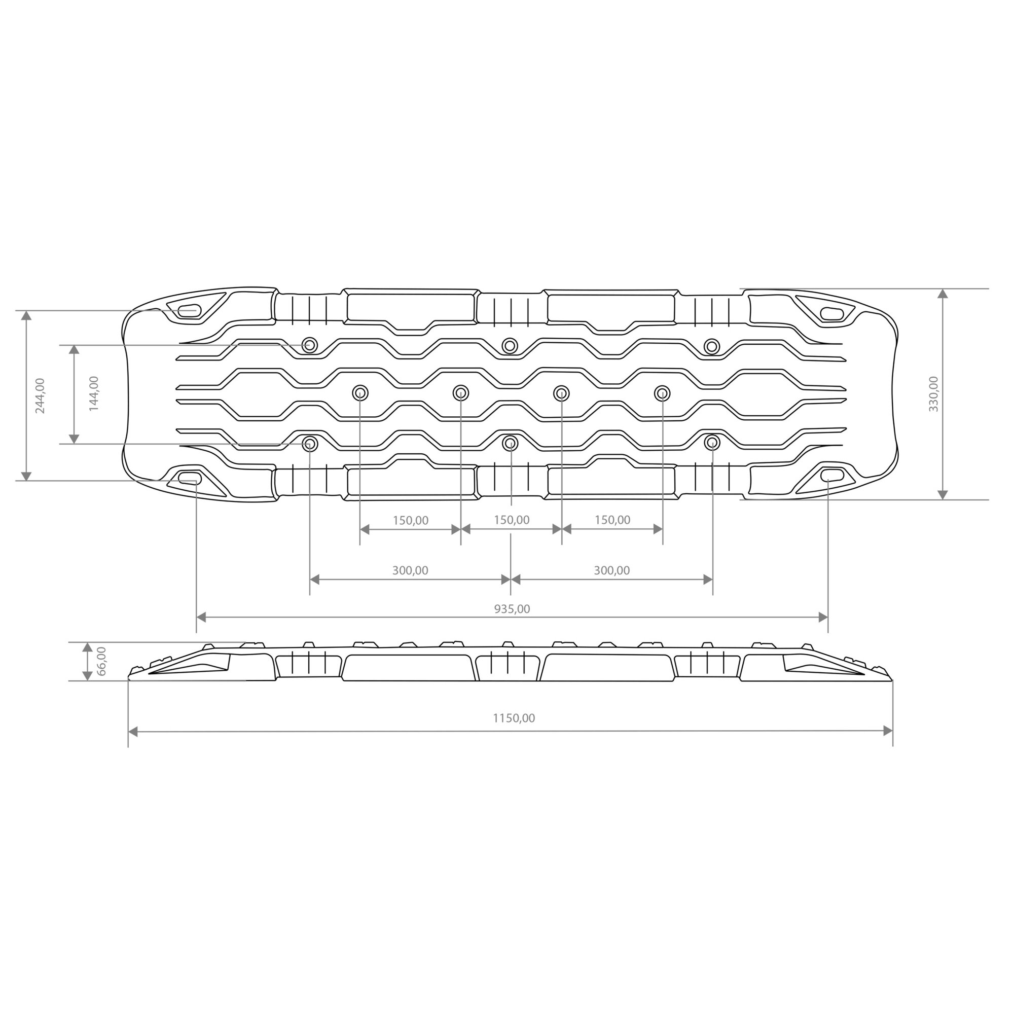 Product image 4 of the product “Gripplatte Recovery Boards 2er-Set ”