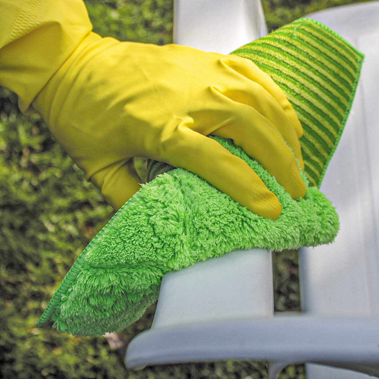 Product image 4 of the product “Bambustücher, grün, 5er-Set ”