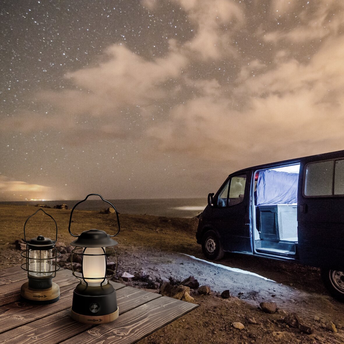 Product image 5 of the product “Akku-Campinglampe Laterne Lyss ”