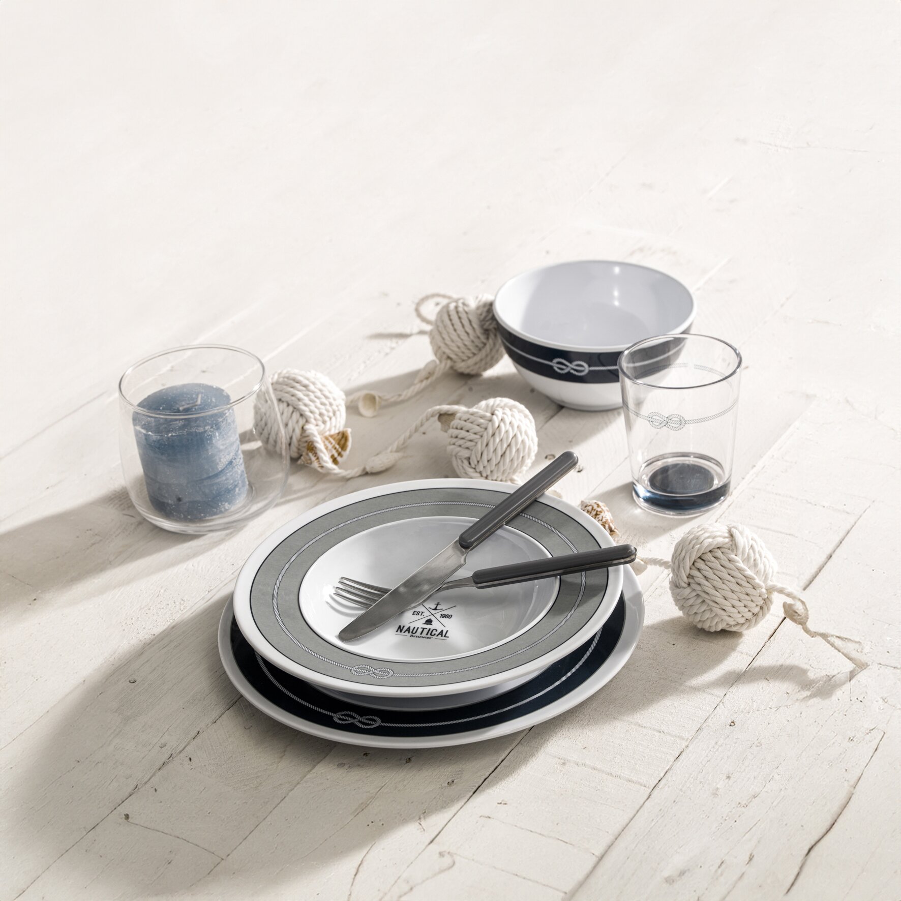 Product image 5 of the product “Geschirrserie Nautical, Geschirrset 16-tlg. Geschirrset 16-tlg.”