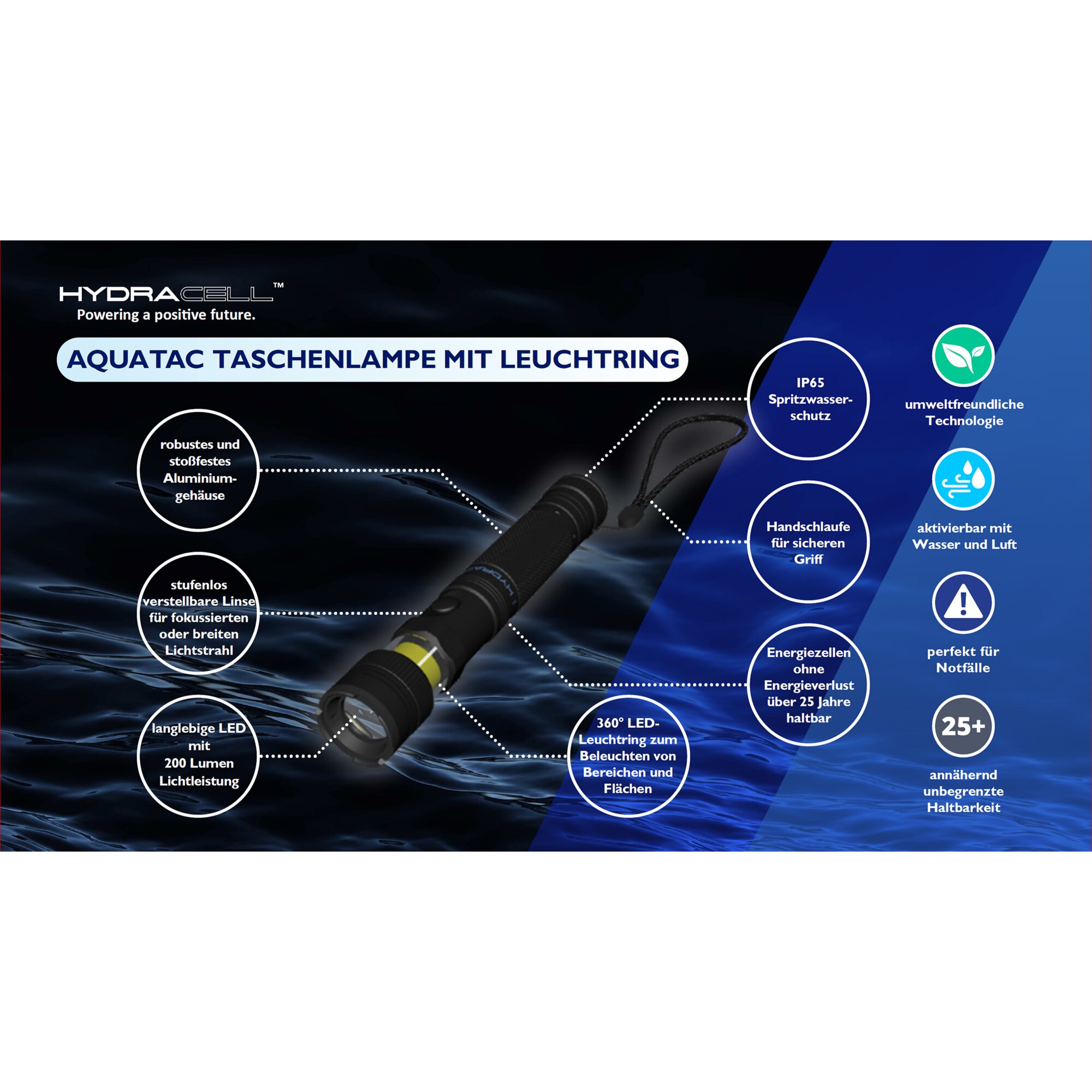 Artikelbild 6 des Artikels “Taschenlampe AQUA TAC “