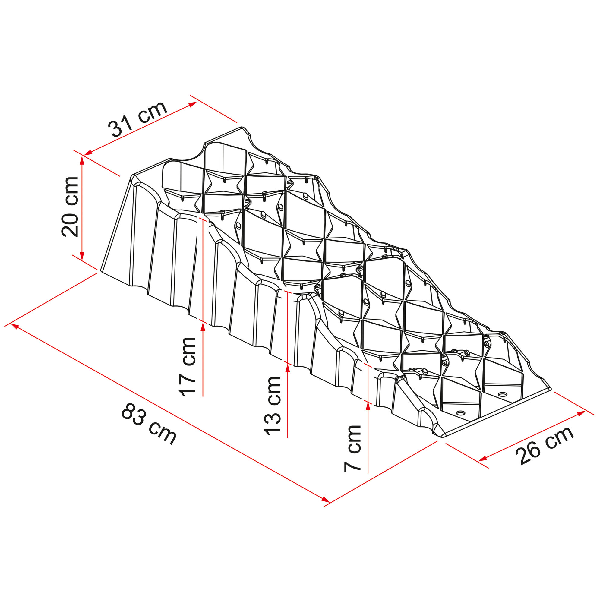 Artikelbild 6 des Artikels “Auffahrkeil Kit Level Up Premium 2er-Set “