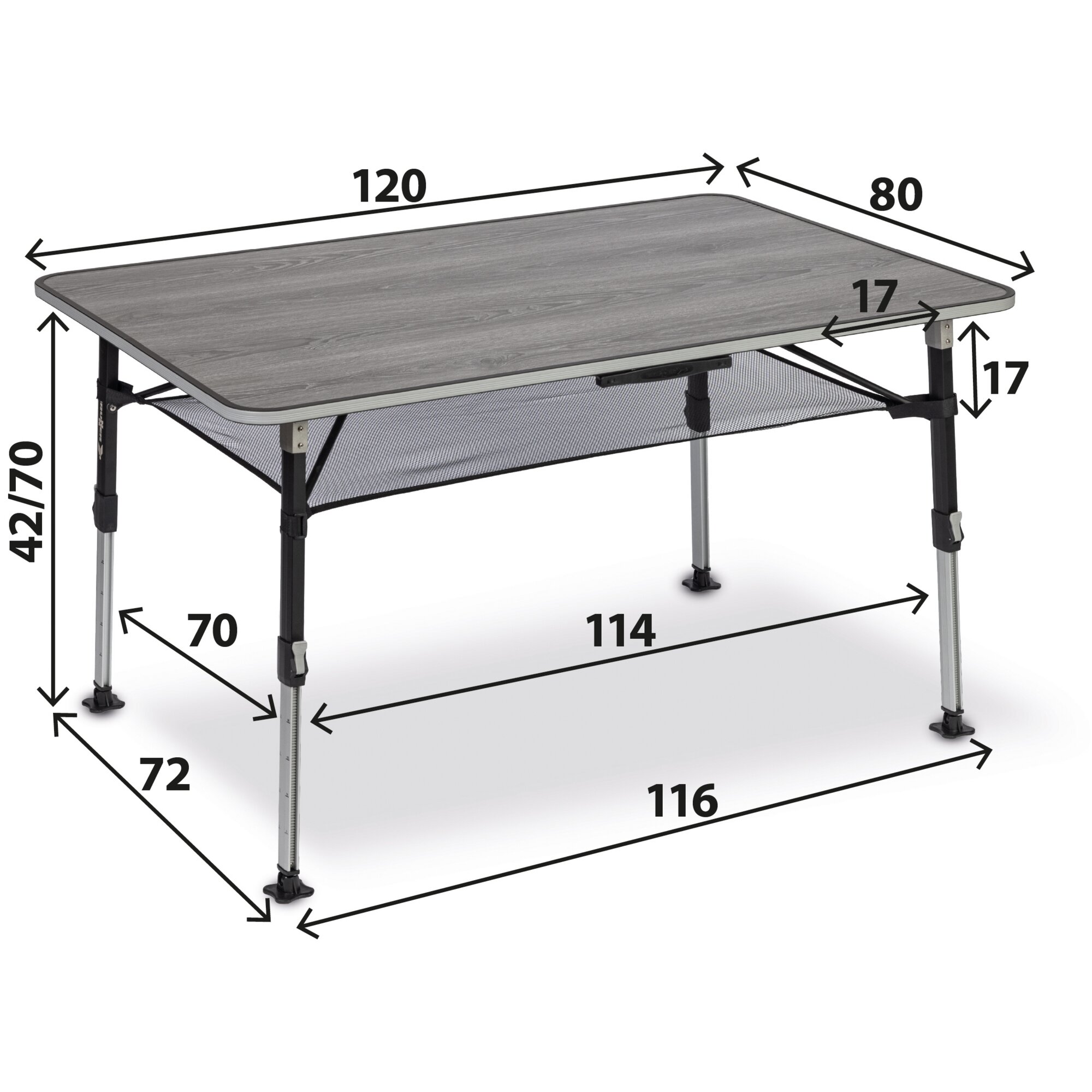 Product image 6 of the product “Campingtisch Elútop ComPack NG ”