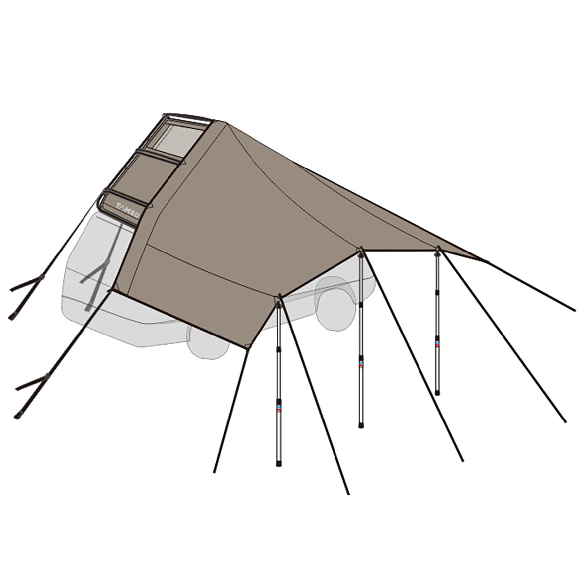 Product image 6 of the product “Sonnensegel für Yano ”