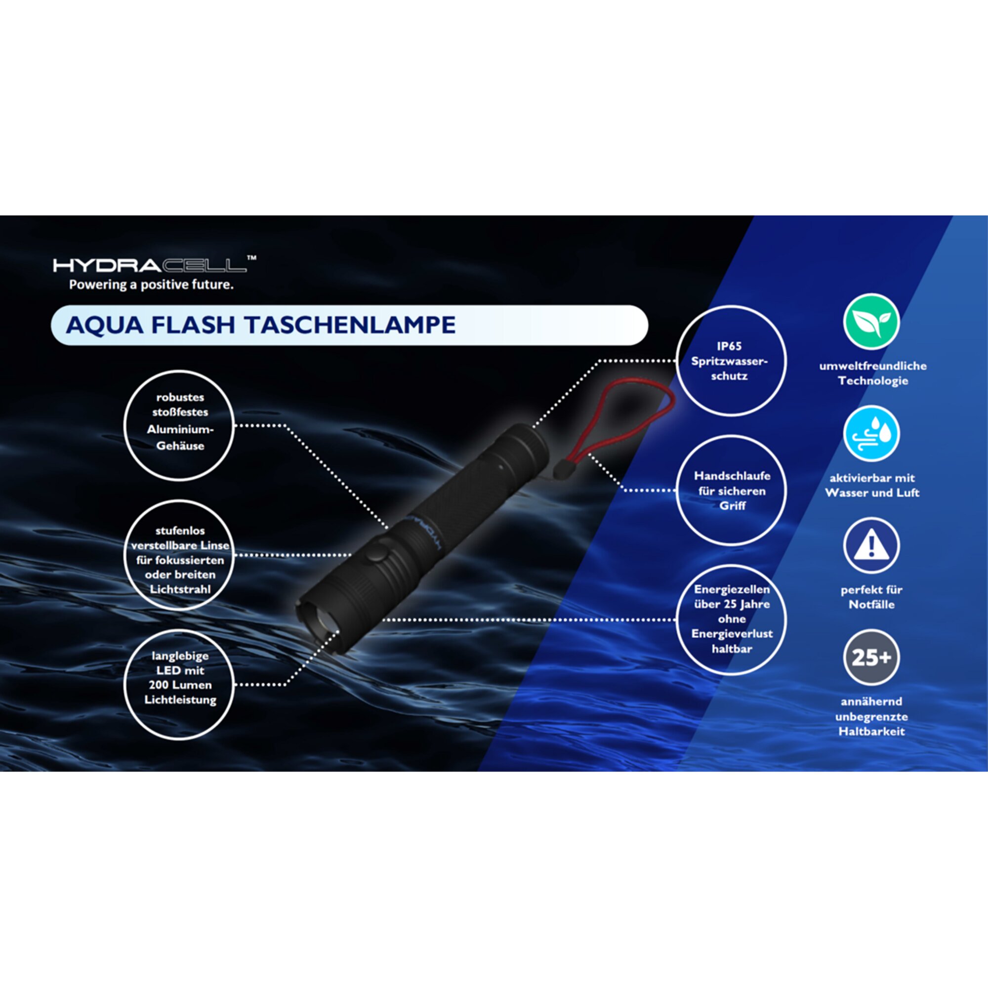 Artikelbild 6 des Artikels “Taschenlampe AQUA FLASH “
