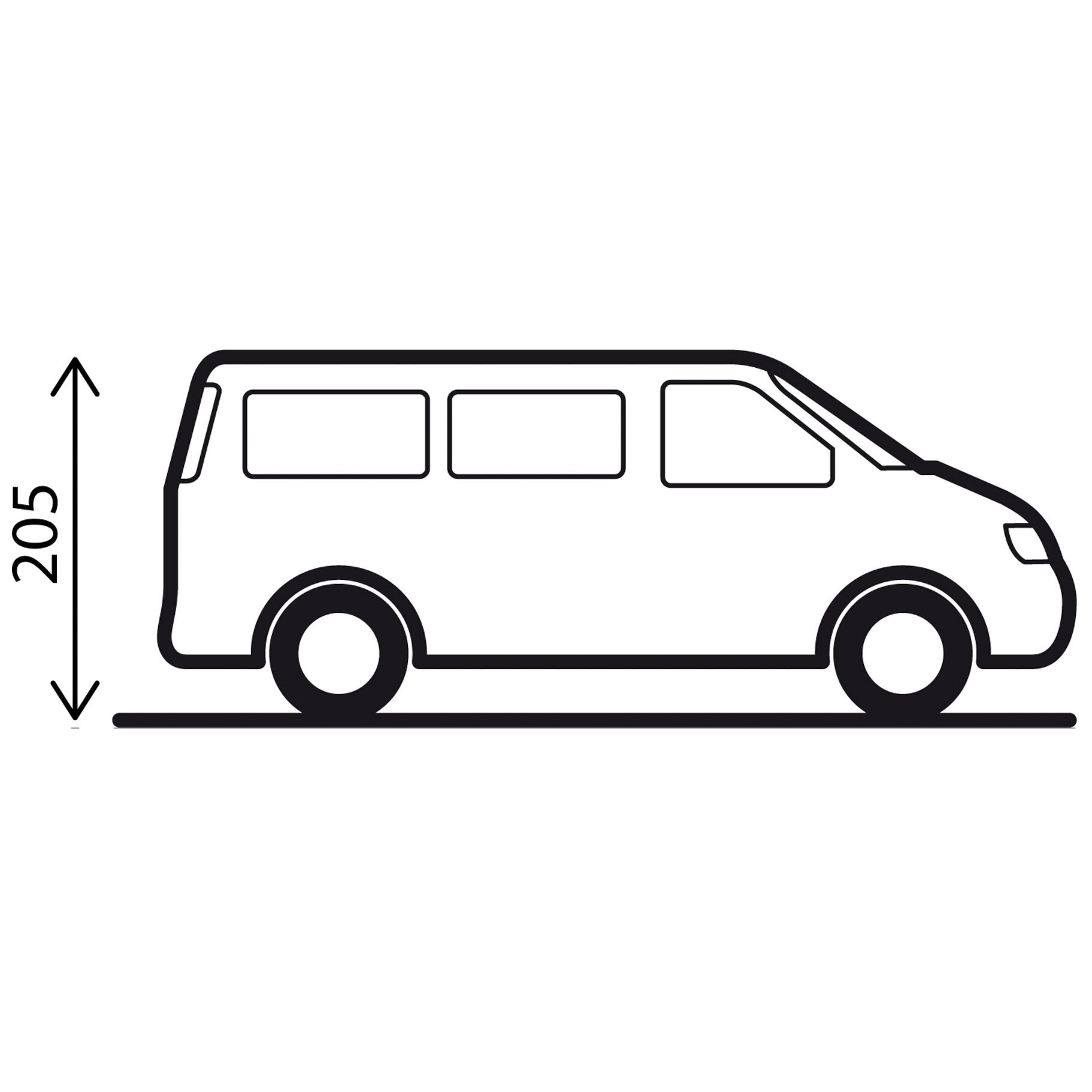 Product image 7 of the product “Heckzelt Comet VW T5/T6 ”